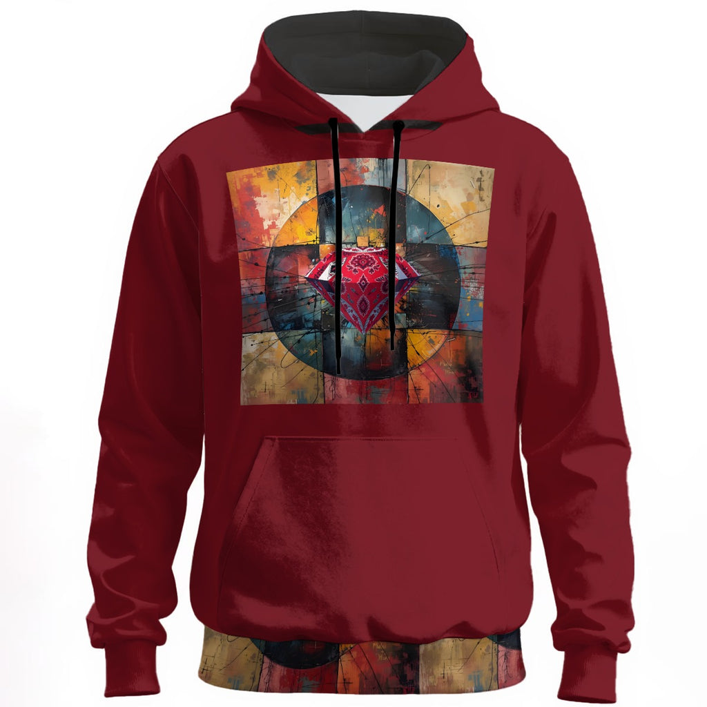 GIP Apparel Premium Unisex 310GSM 100% Cotton Pullover Hoodie - Premium Eco-Friendly Warm Hooded Sweatshirt