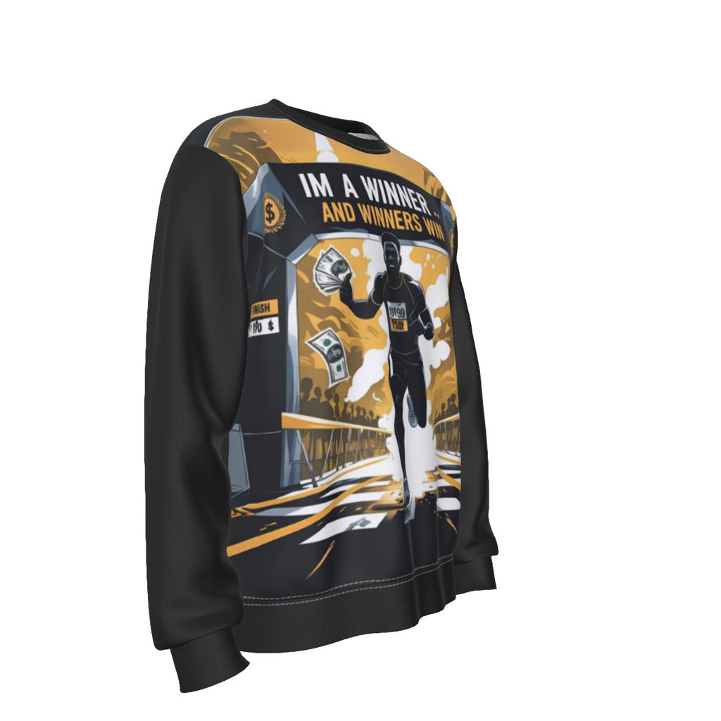 Growth In Pain Apparel Men's 'Winners Win' Streetwear Sweatshirt