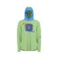 Growth In Pain Men's 'Peace & Love' Bandana Print Hoodie