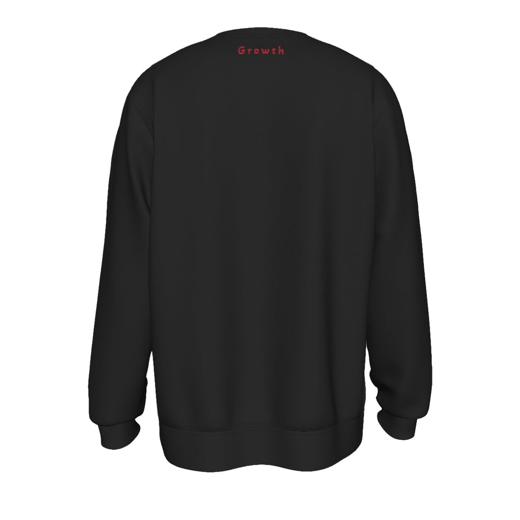 GIP Apparel Men's "Black King" Crewneck Sweatshirt - Streetwear Nightlife Style
