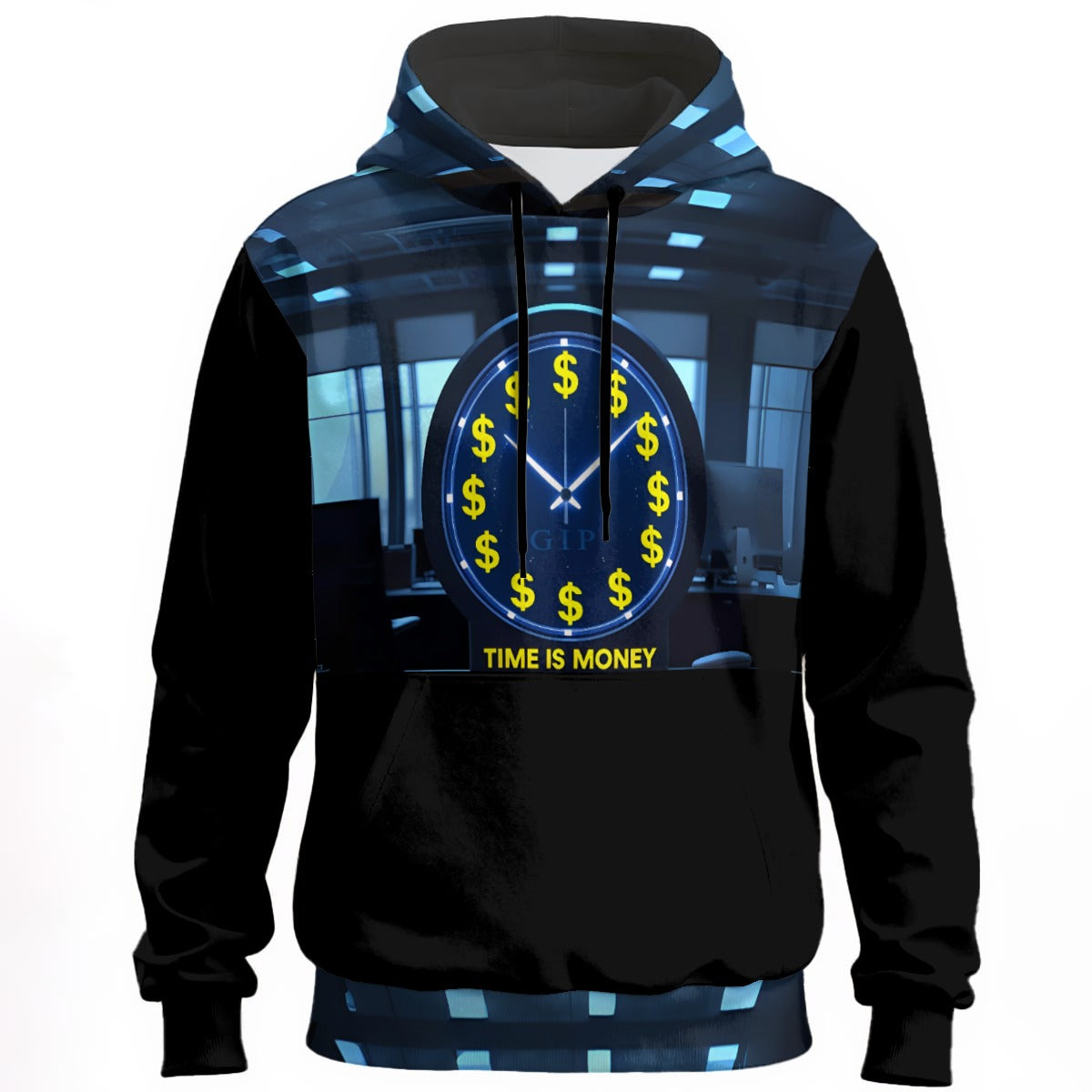GIP Apparel Premium Unisex Hoodie | 310GSM 100% Cotton 'Time Is Money' Streetwear