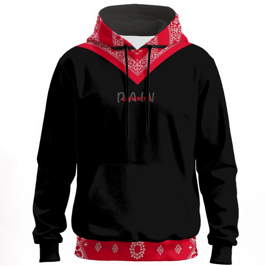 GIP Apparel Premium Unisex Pullover Hoodie | 310GSM 100% Cotton Streetwear 'Growth in Pain' Print