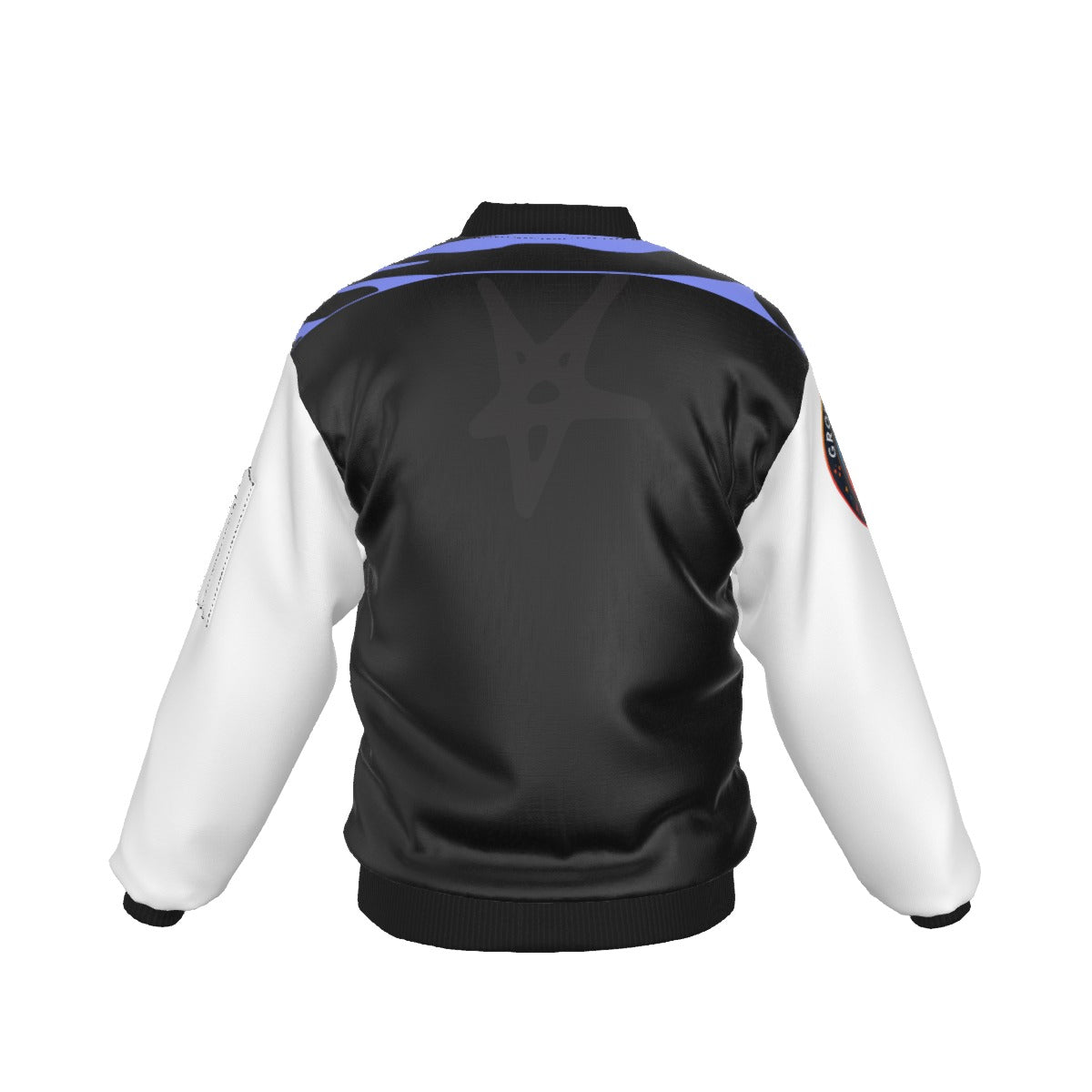 GIP Apparel Men's Bomber Jacket "Eyes Wide" - Windproof Street Print Jacket