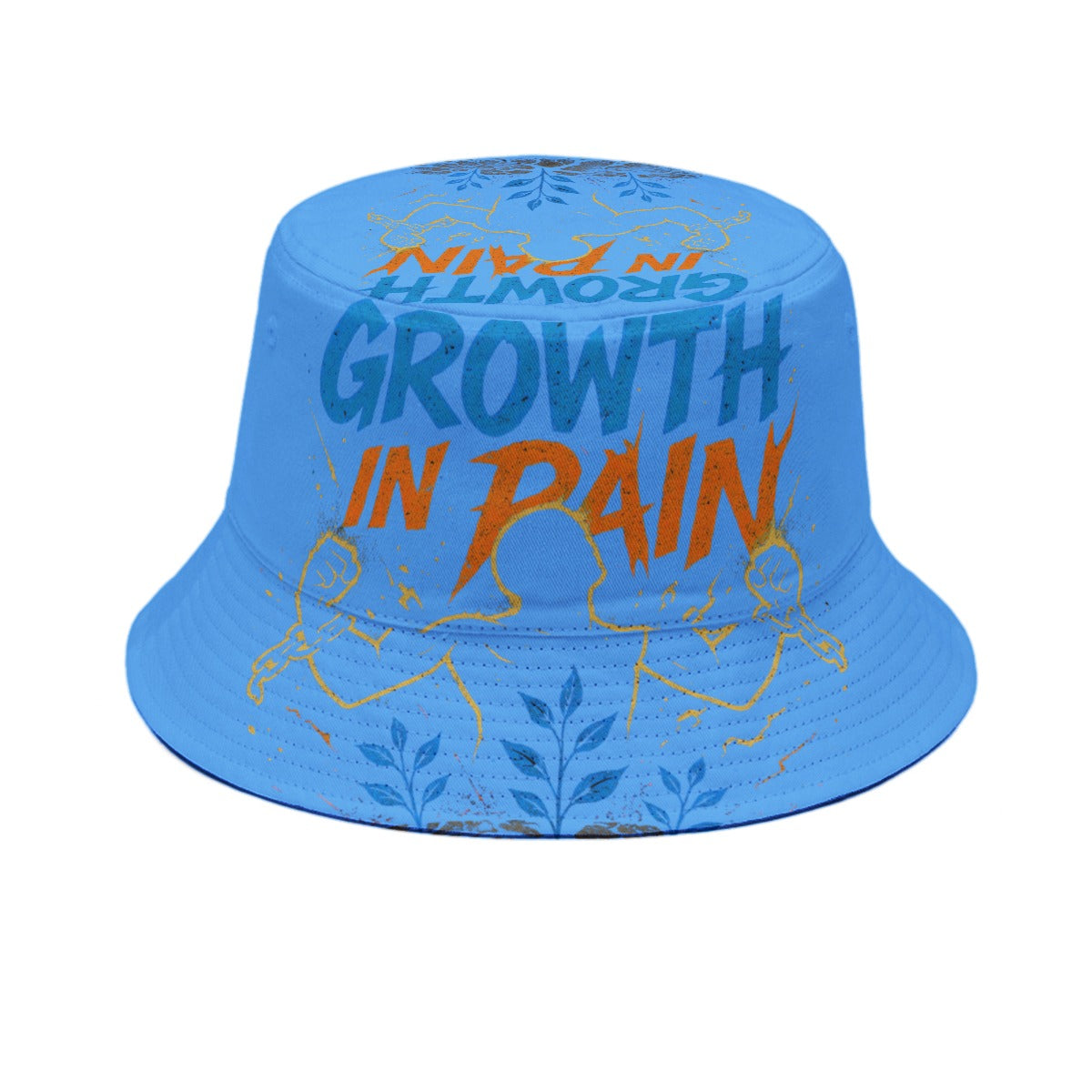 GIP Apparel Bucket Hat - Nightlife Party Print Street Style Fashion
