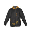 Growth In Pain Apparel Men's Warm Sherpa Fleece Zip Up Hoodie - Thick Winter Sweatshirt with Plush L