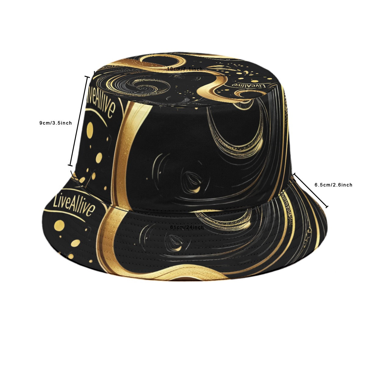 GIP Apparel Bucket Hat for Nightlife Party Street Style