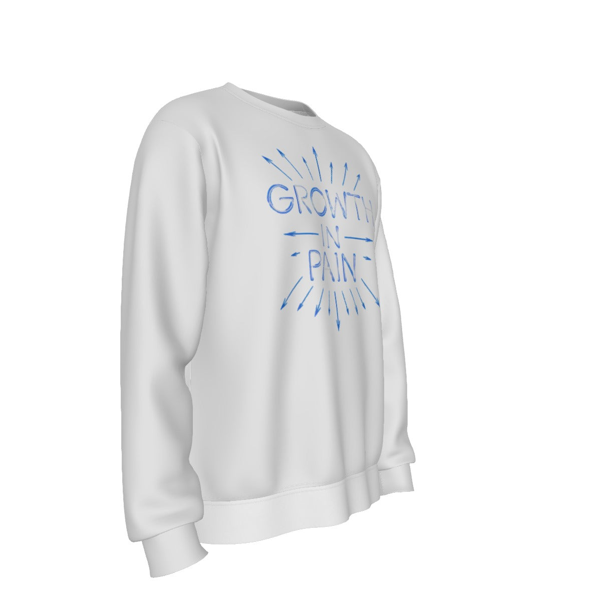 Growth In Pain Apparel Men's Heavy Fleece Sweatshirt with G.I.P. Logo - Premium Streetwear