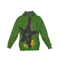 Growth In Pain Apparel Men's Warm Sherpa Fleece Zip Up Hoodie - Thick Winter Sweatshirt with Plush L