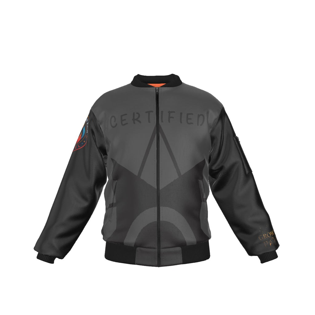 GIP Apparel Men's Bomber Jacket- Windproof Streetwear for Nightlife & Outdoor Wear