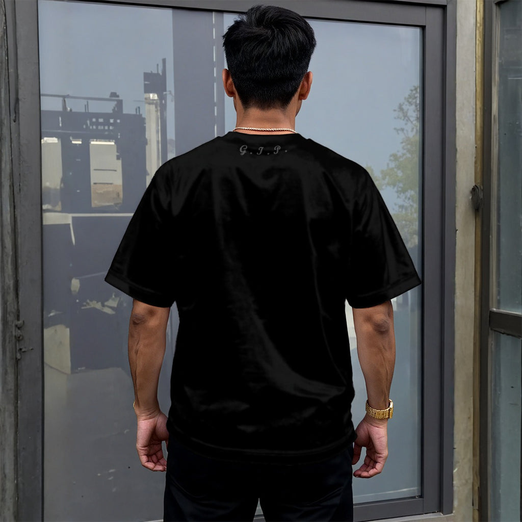 Growth In Pain Apparel Unisex Drop-Shoulder T-Shirt 180GSM - Premium Streetwear Nightlife Design 'Toolz Wit Me'