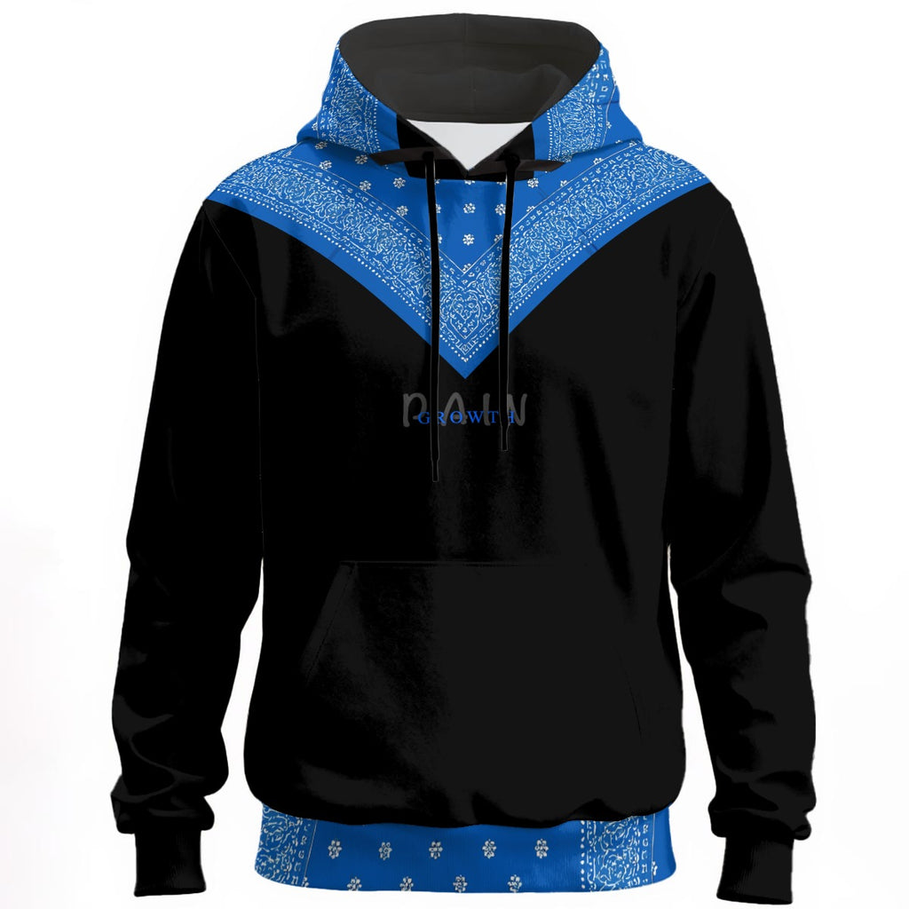 GIP Apparel Premium Unisex Pullover Hoodie | 310GSM 100% Cotton Streetwear with 'Growth in Pain' Print