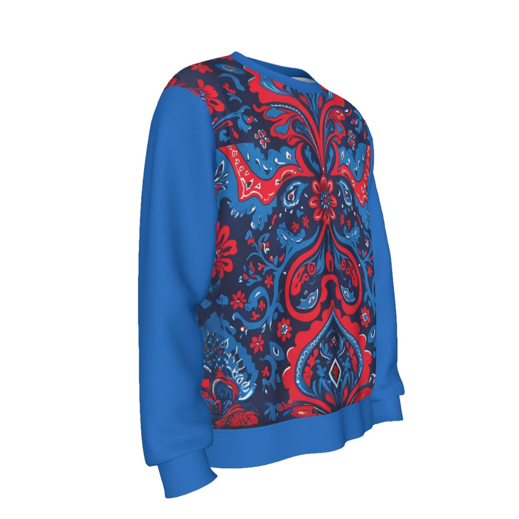 Growth In Pain Apparel Men's Bandana Print Premium Streetwear Sweatshirt
