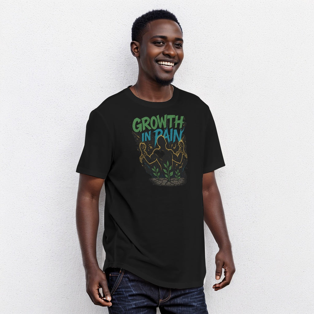 Growth In Pain Apparel Men's "Breaking the Chains" Streetwear T-Shirt