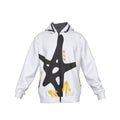 Growth In Pain Apparel Men's Warm Sherpa Fleece Zip Up Hoodie - Thick Winter Sweatshirt with Plush L