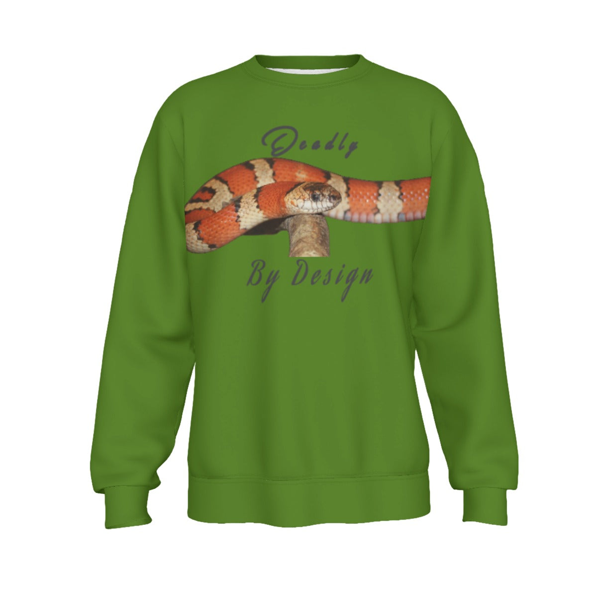 GIP Apparel Men's 'Deadly by Design' Streetwear Crewneck Sweatshirt