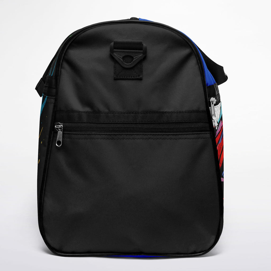 Growth In Pain "Blue Bottom" Crossbody Gym Bag - AOP