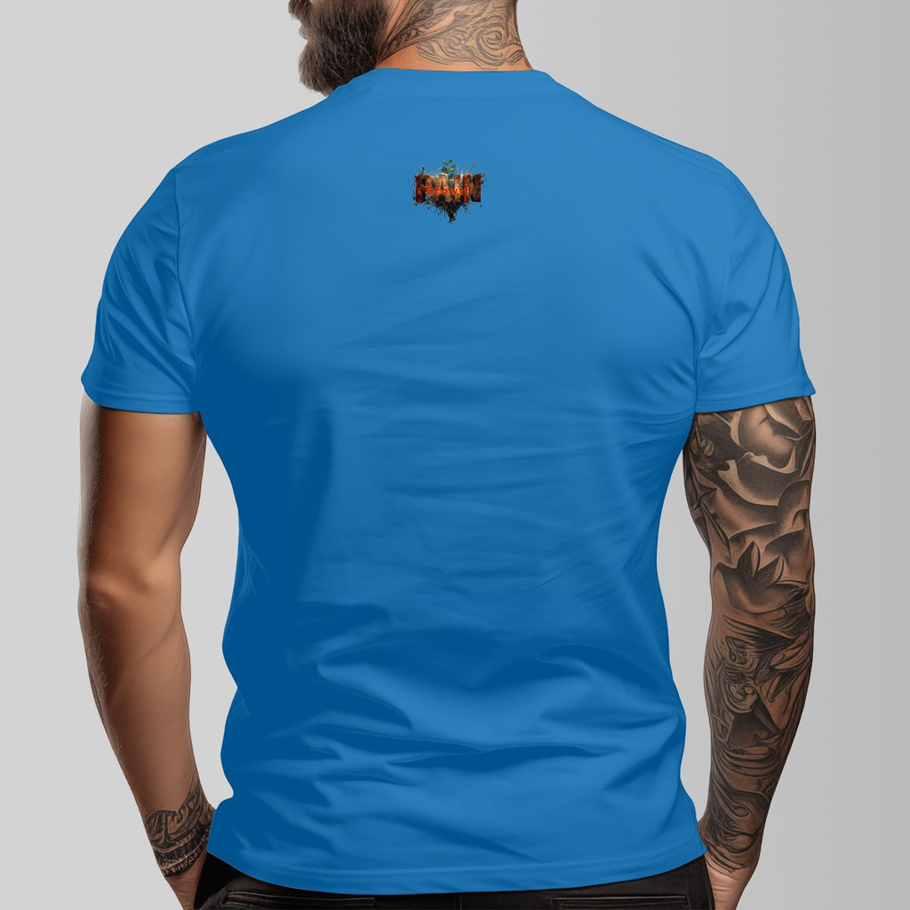 GIP Apparel " Lion Heart" O-neck Short Sleeve Premium T-shirt | 180GSM 100% Cotton (10 Colors)